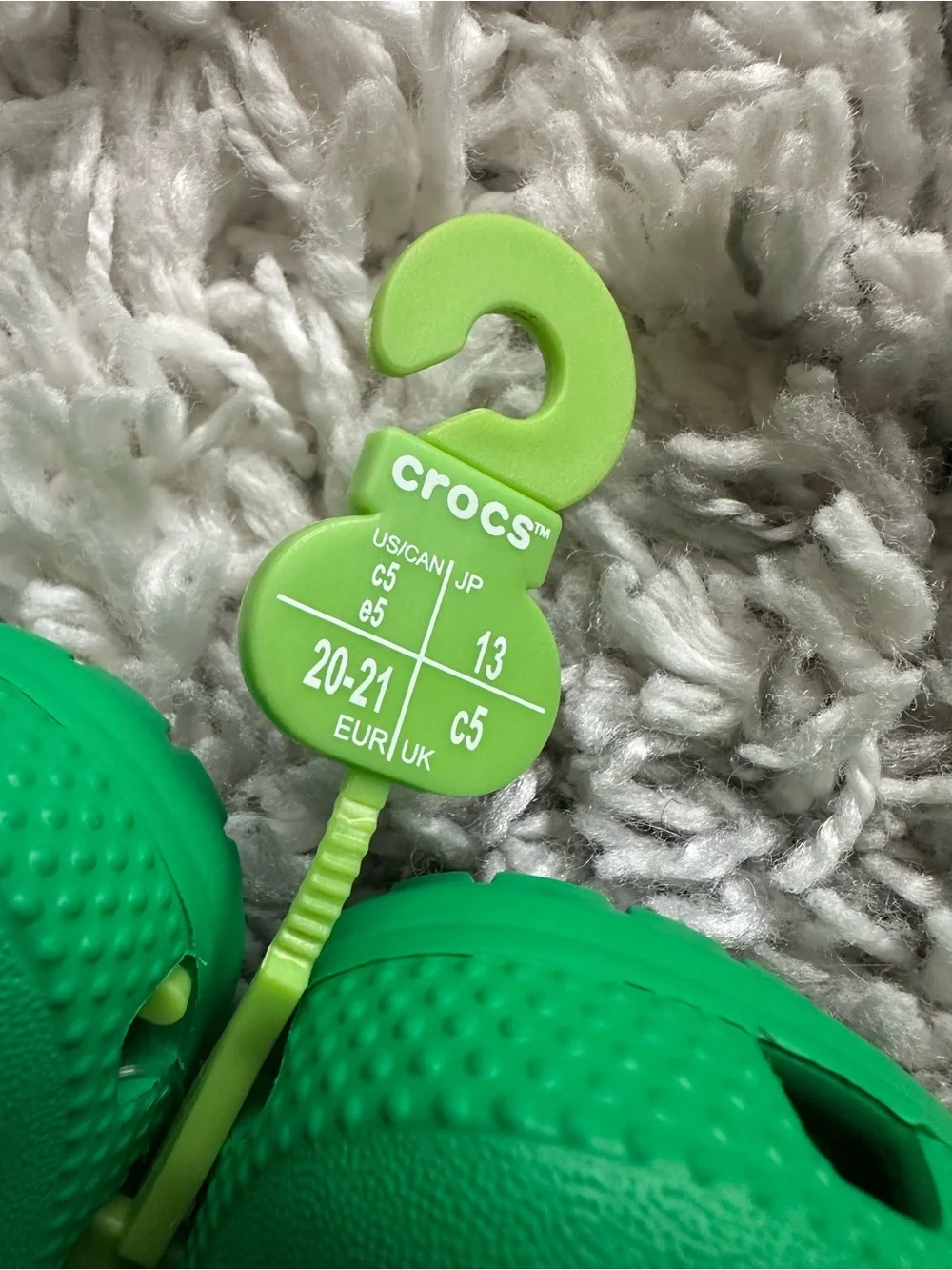 Crocs Kids baby Classic Christmas tree Holiday Lights Clogs sandals 5C